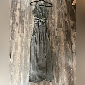 Olive Green Formal Dress